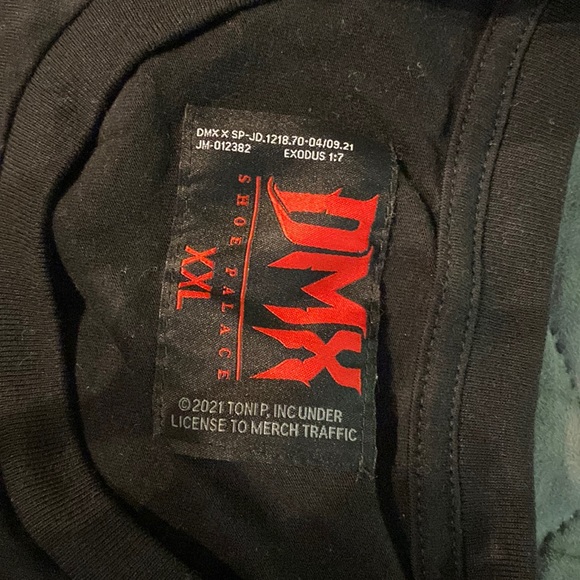 SHOE PALACE DMX OFFICIAL SIGNATURE DMX T-SHIRT XXL NWT - Picture 6 of 13